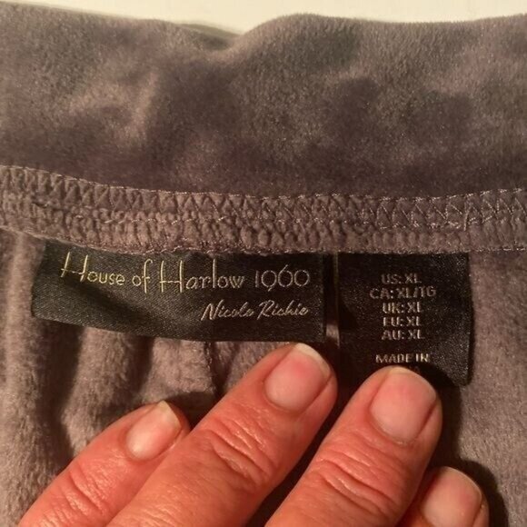 Revolve House Of‎ Harlow Women's Velour Joggers Size XL Pants Loungewear … - Picture 8 of 10